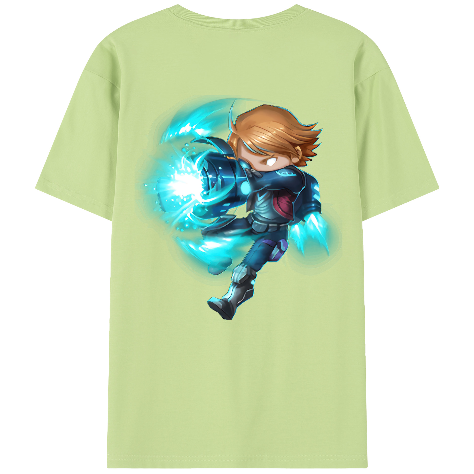 リーグ・オブ・レジェンド League of Legends LOL 綿100％半袖Tシャツ（背面プリント）